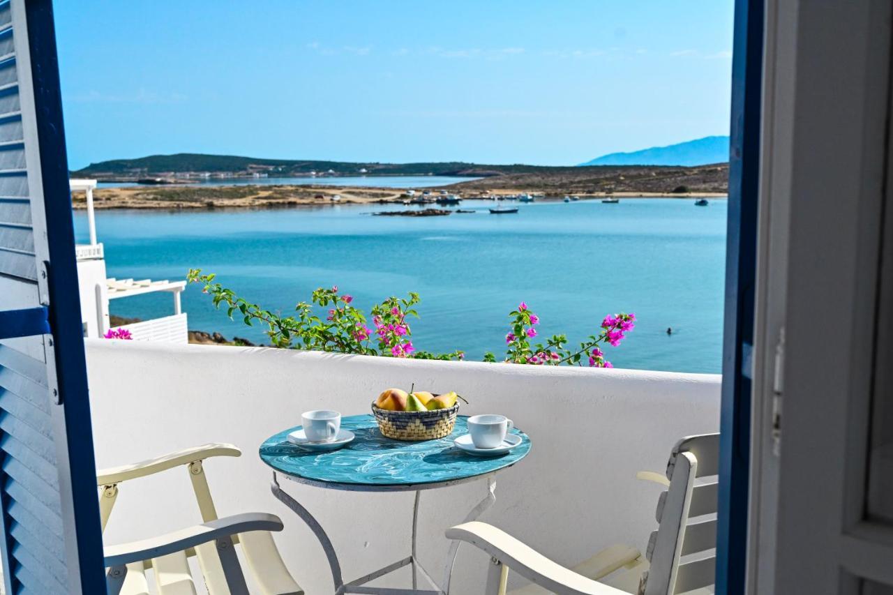 Beachfront Bocamviglies Rooms - Naoussa Bespoke View المظهر الخارجي الصورة