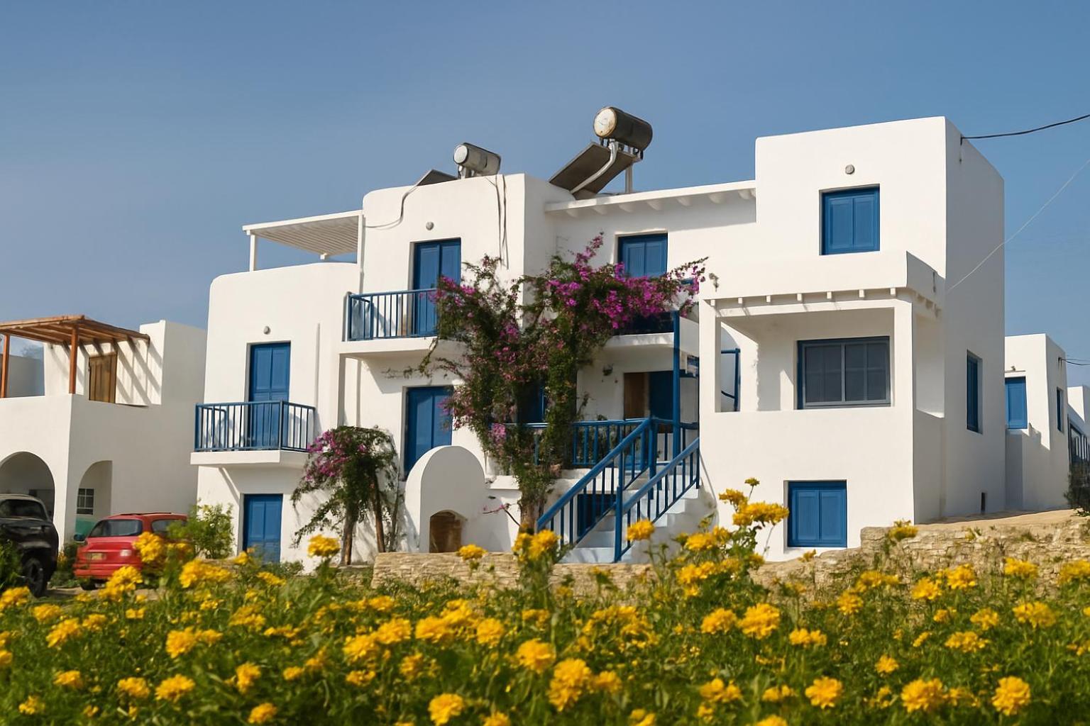 Beachfront Bocamviglies Rooms - Naoussa Bespoke View المظهر الخارجي الصورة